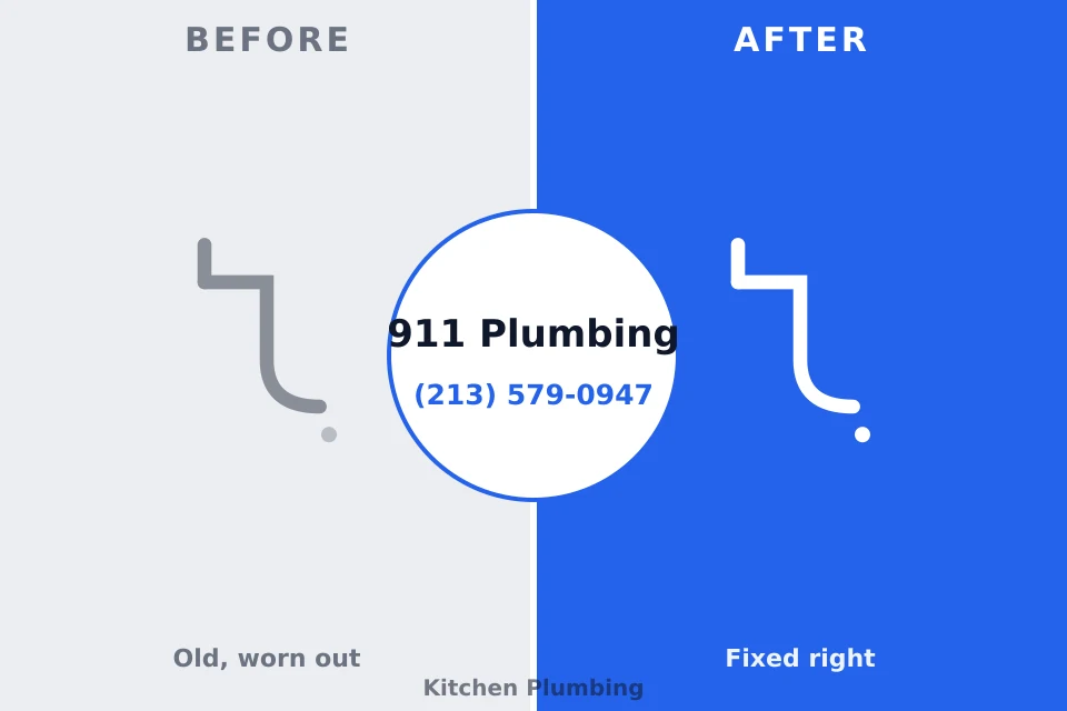 Before and after: plumbing company St. Matthews, KY